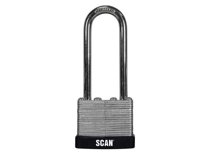 Scan - SCAPLLAM40LS - Laminated Steel Padlock 40mm Long Shackle