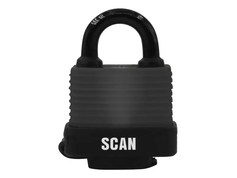 Scan - SCAPLLAMWP50 - Weatherproof Laminated Steel Padlock 50mm