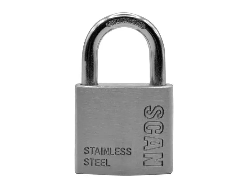 Scan - SCAPLSS38 - Stainless Steel Padlock 38mm