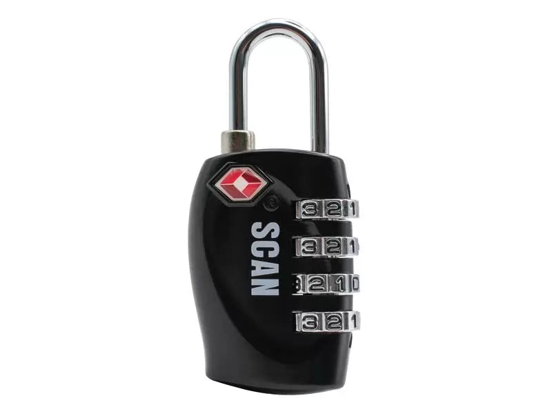 Scan - SCAPLTSA31 - Zinc Combination Padlock TSA Approved