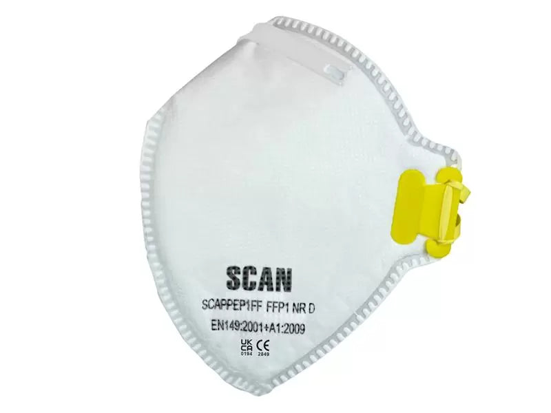 Scan - SCAPPEP1FF - Fold Flat Disposable Mask FFP1 (Pack of 3)