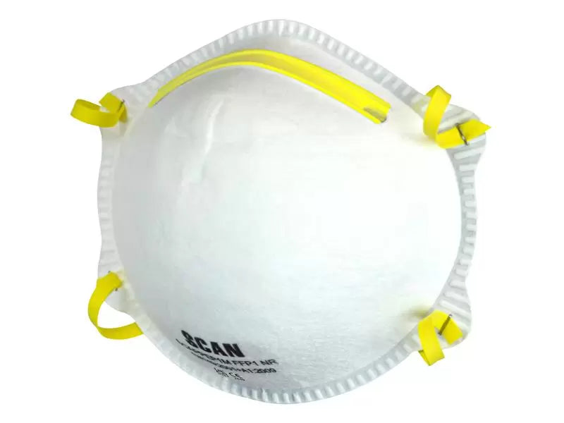 Scan - SCAPPEP1M - Moulded Disposable Mask FFP1 (Pack of 3)