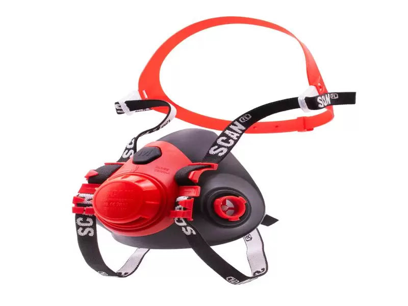 Scan - SCAPPERESPMO - Twin Half Mask Respirator No Filters