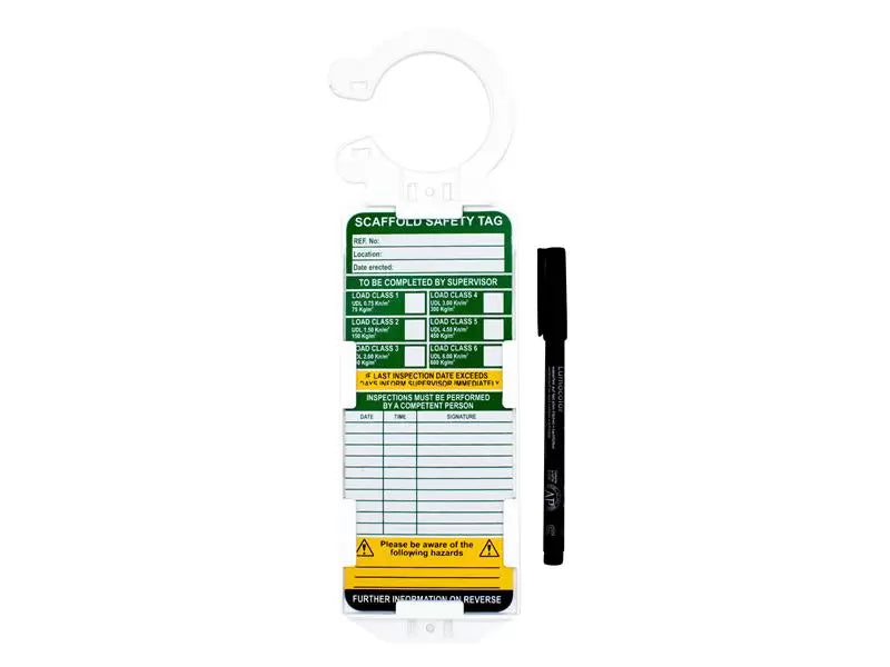 Scan - SCASCAFTAGB - Scaffold Tag Kit - 10 Kits per Box