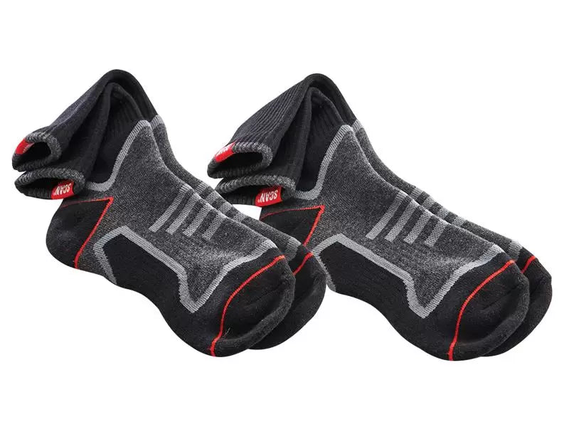 Scan - SCASOCKS - Work Socks (Twin Pack)