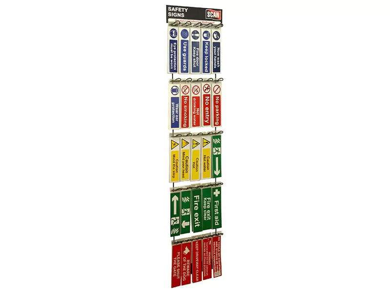 Scan - SCASSDIS100 - Signs Display - 100 Signs