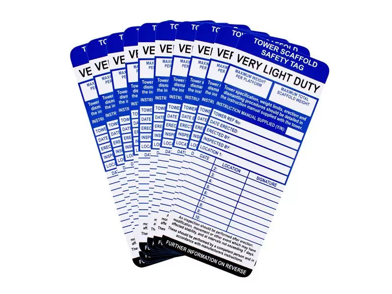 Scan - SCATOWTAGI - Tower Tag Inserts Pack Of 10