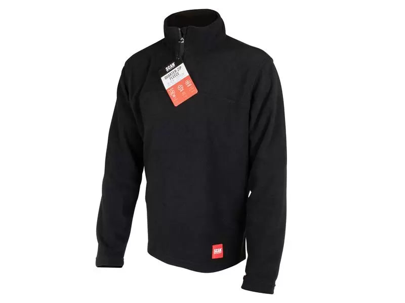 Scan - SCAWWFLEECXX - 1/4 Zip Fleece Jumper - XXL