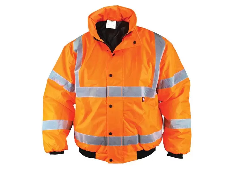 Scan - SCAHVBJXXXLO - Hi-Vis Bomber Jacket Orange - XXXL (56in)