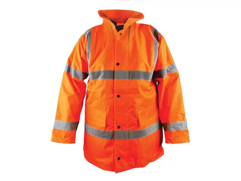 Scan - SCAHVMJXXLO - Hi-Vis Motorway Jacket Orange - XXL (52in)
