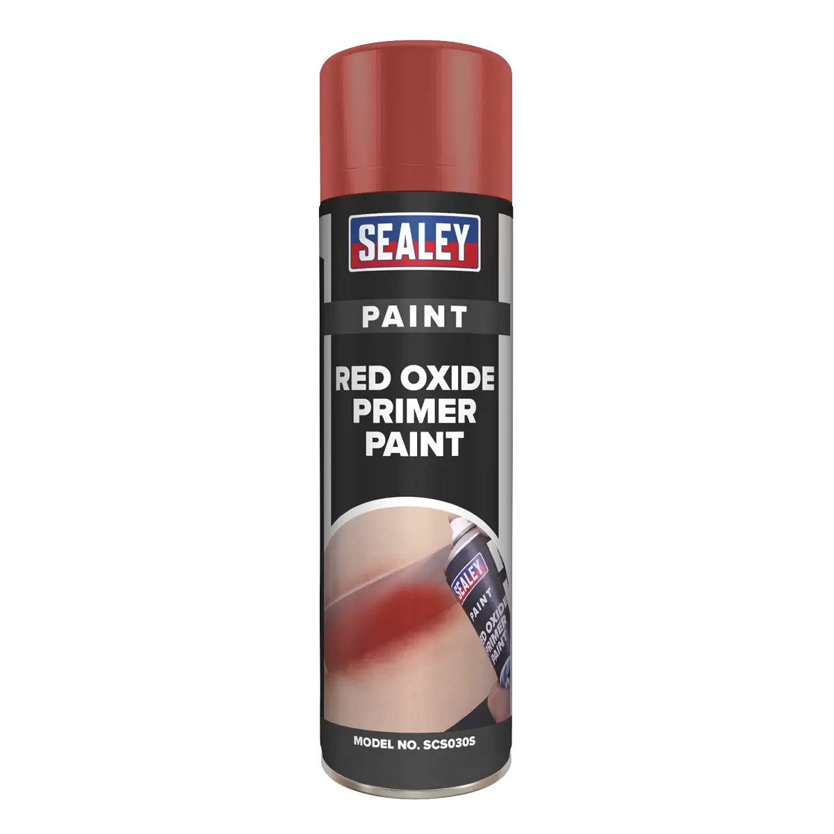 Sealey - SCS030S - Oxide Primer Paint 500ml - Red