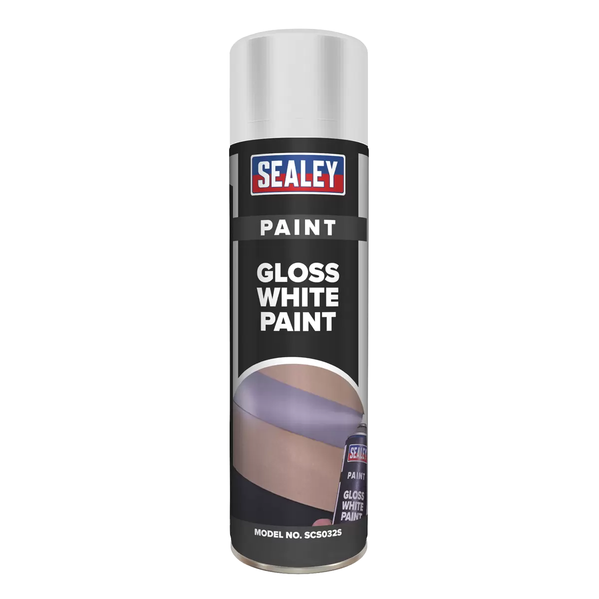 Sealey - SCS032S - Gloss Paint 500ml - White