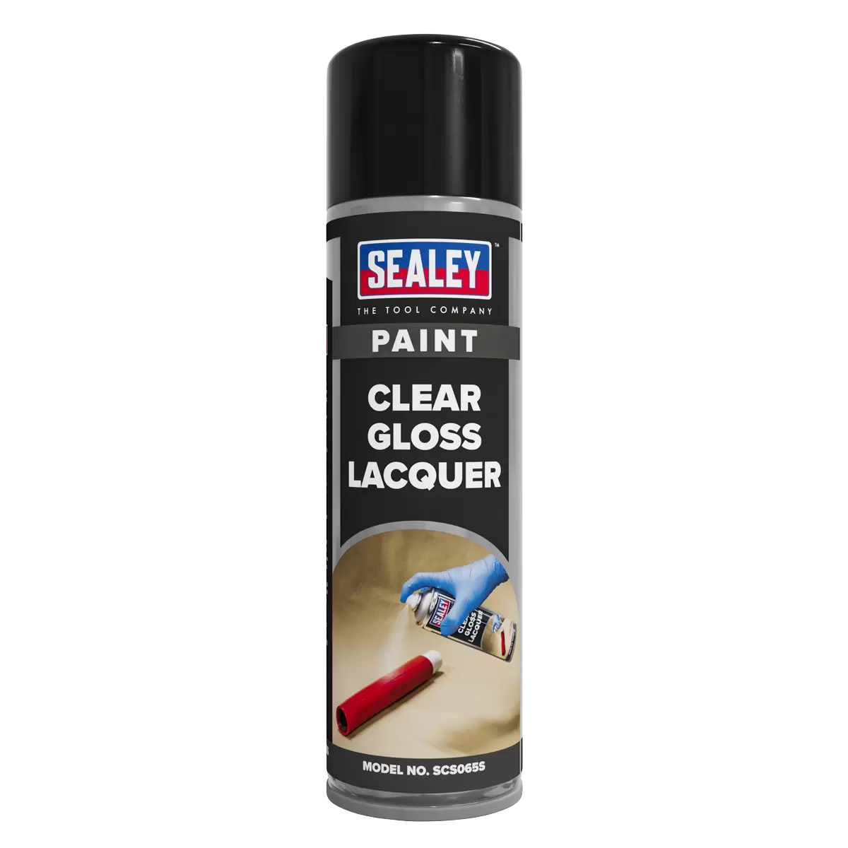 Sealey - SCS065S - Gloss Lacquer 500ml - Clear