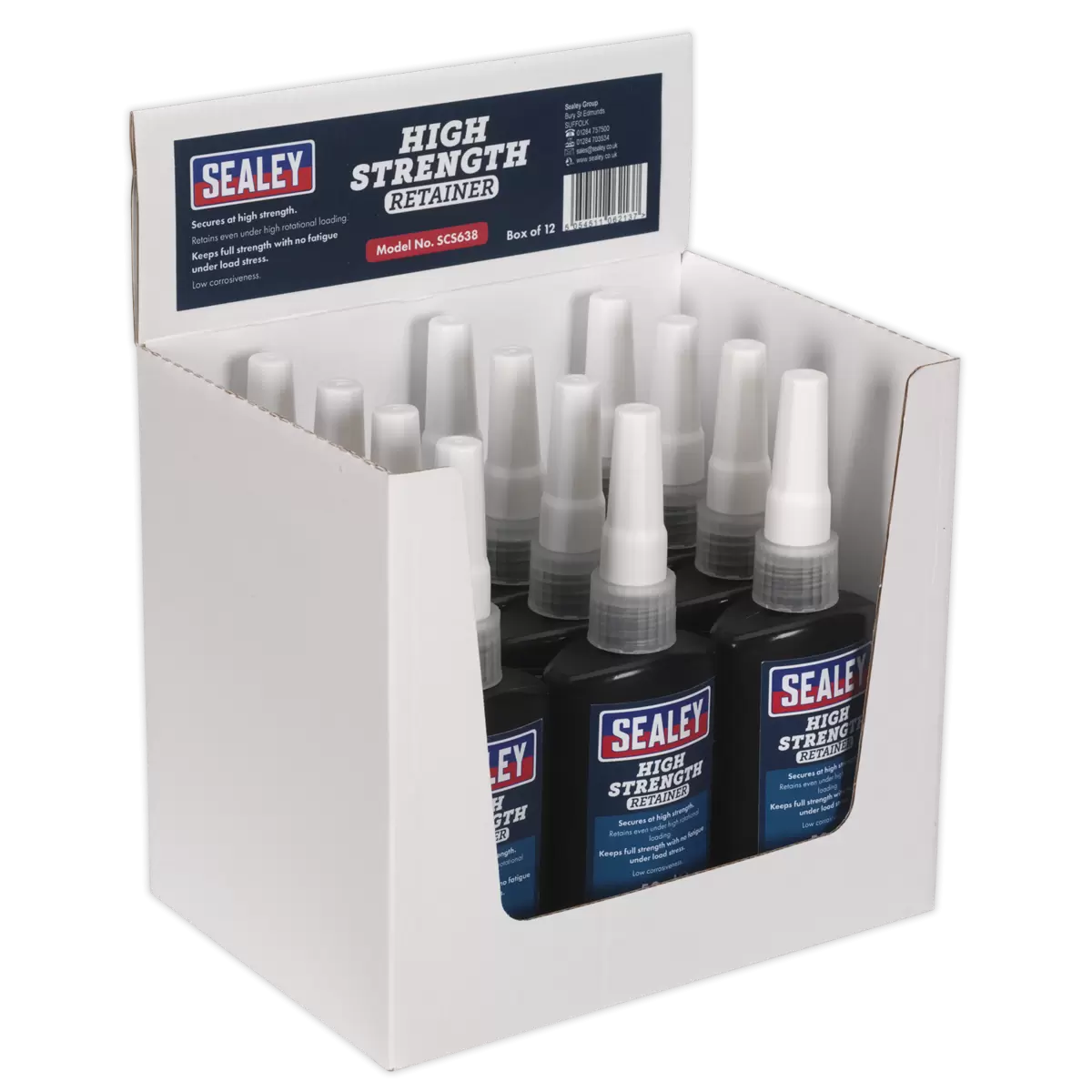 Sealey High Strength Retainer 50ml Pack 12