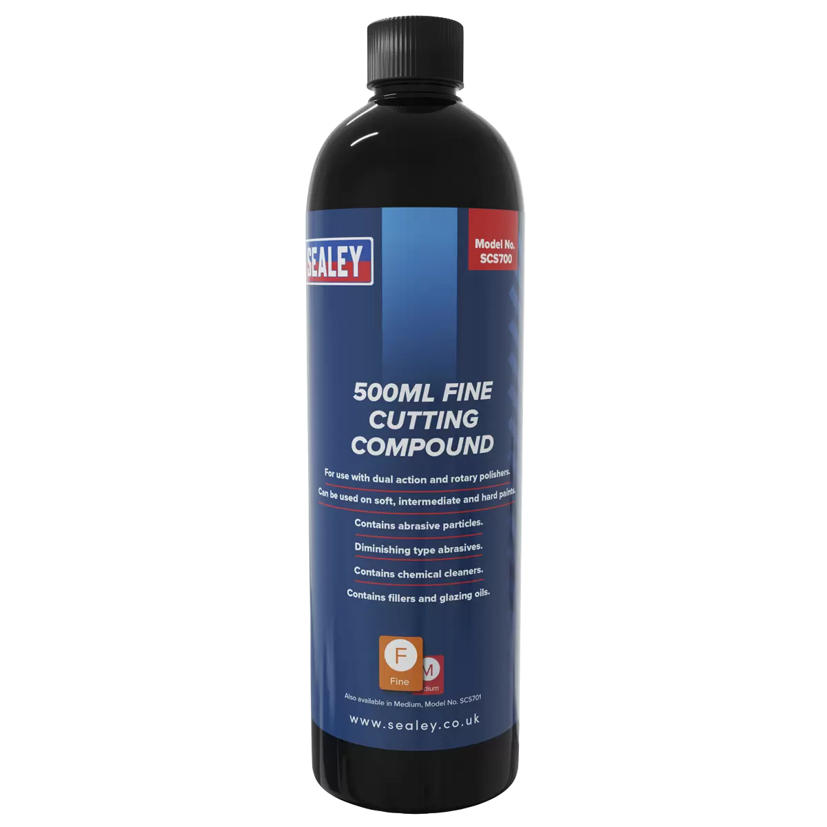 Sealey - SCS700 - Fine Cutting Compound 500ml
