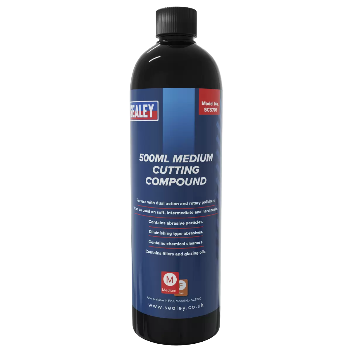 Sealey - SCS701 - Medium Cutting Compound 500ml