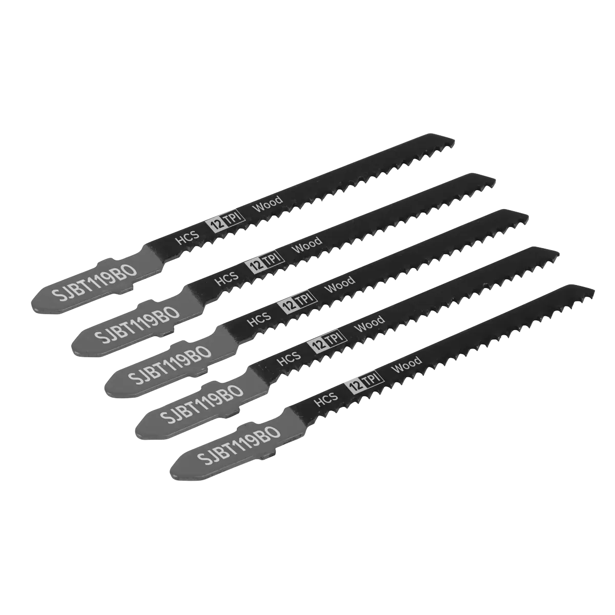 Sealey Jigsaw Blade Wood 75mm 12tpi