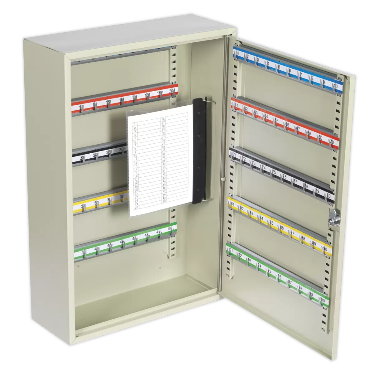 Sealey - SKC100D - Deep Key Cabinet 100 Key Capacity