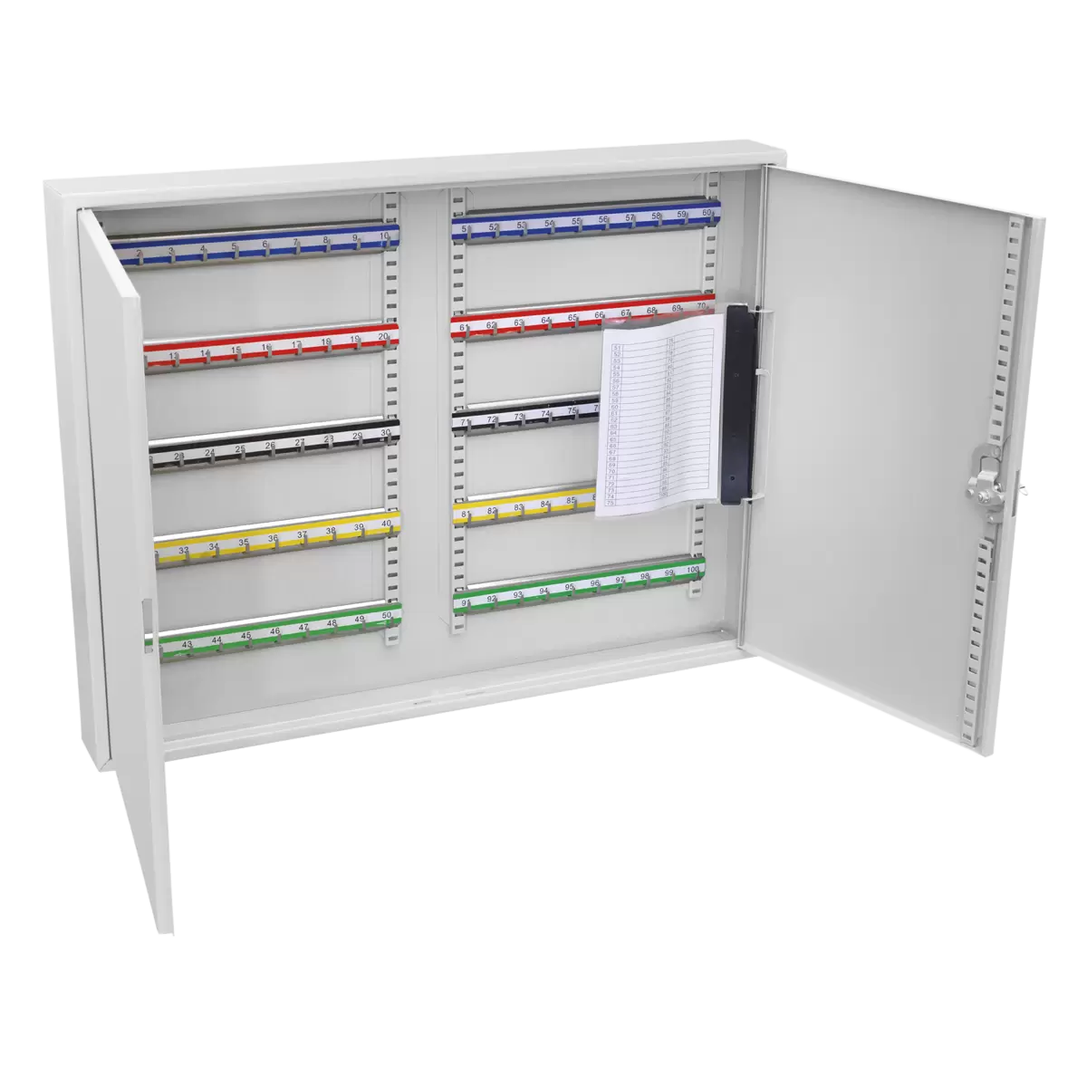 Sealey - SKC100W - Wide Key Cabinet 100 Key Capacity