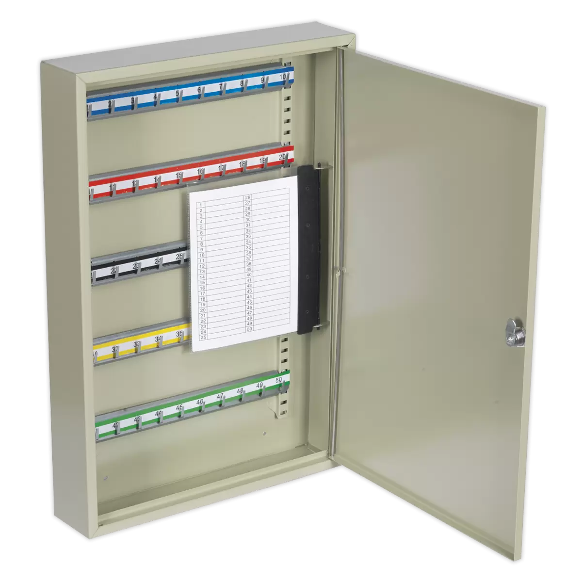 Sealey - SKC50 - Key Cabinet 50 Key Capacity