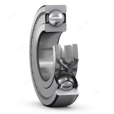 SKF Deep Groove Ball Bearing With Seal, 6200-2Z, 9MM Width, 10MM Bore Dia, 30MM Outer Dia