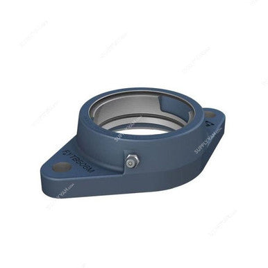SKF Oval Flanged Bearing Housing, FYTB-505-M, Cast Iron, 52MM Dia, 30MM Width