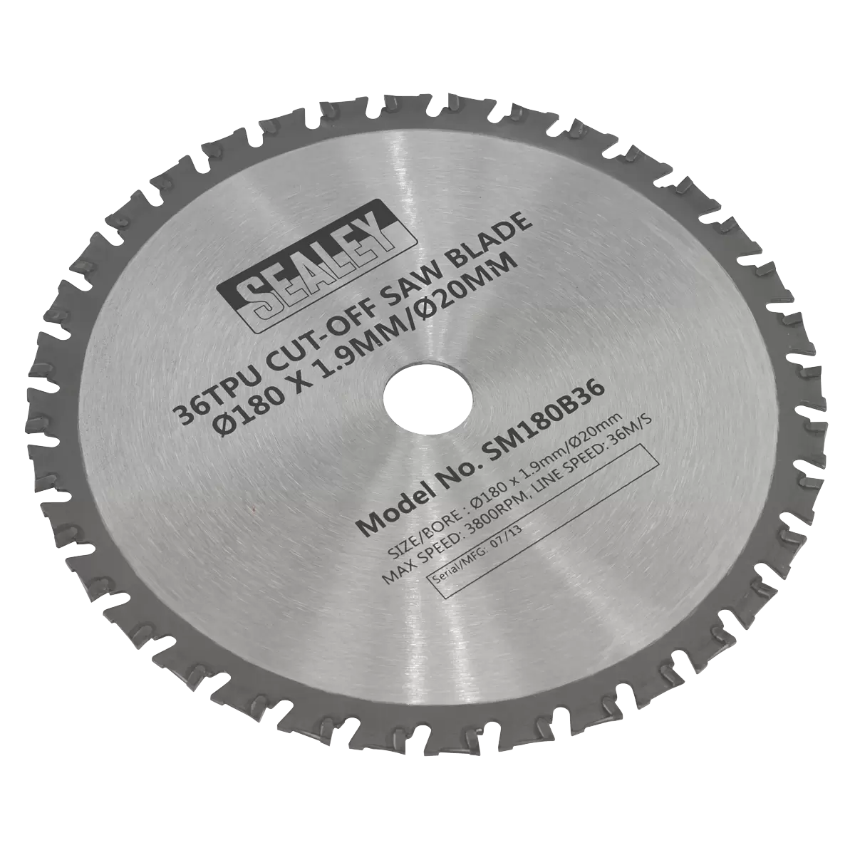 Sealey Cut Off Blade 180mm
