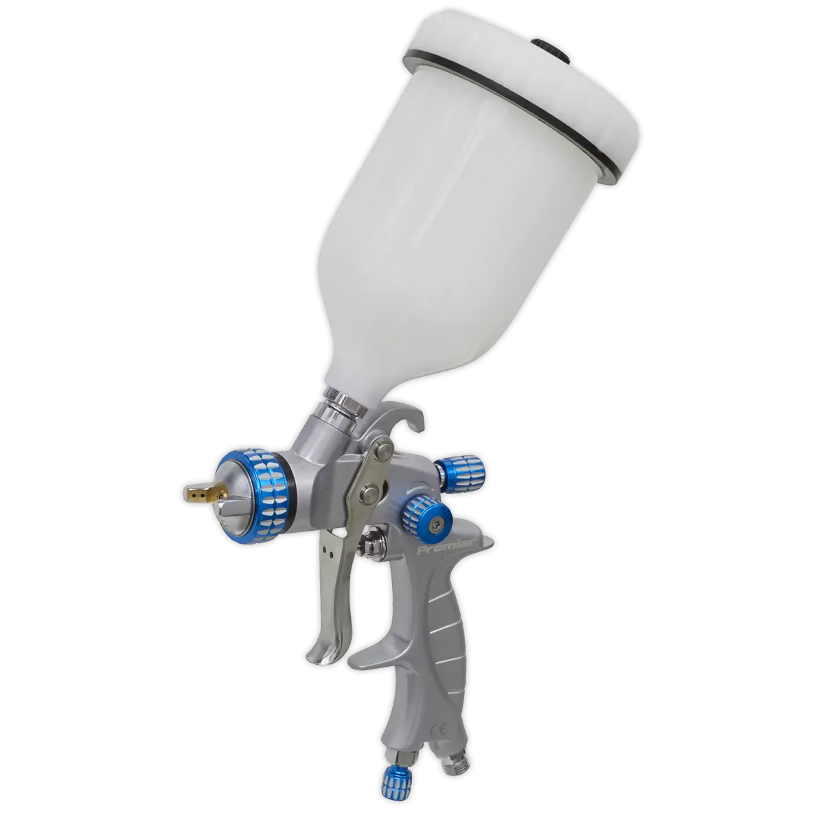 Sealey - SP01 - Premier Professional SP Gravity Feed Spray Gun 1.4mm Set-Up