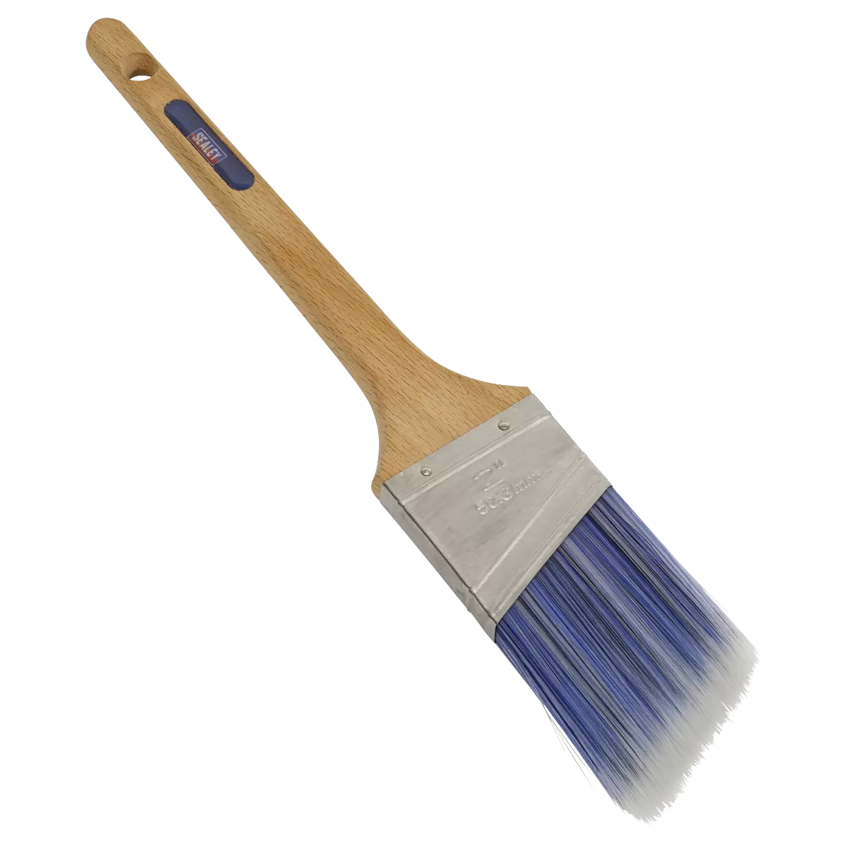 Sealey - SPBA50 - Wooden Handle Cutting-In Paint Brush 50mm
