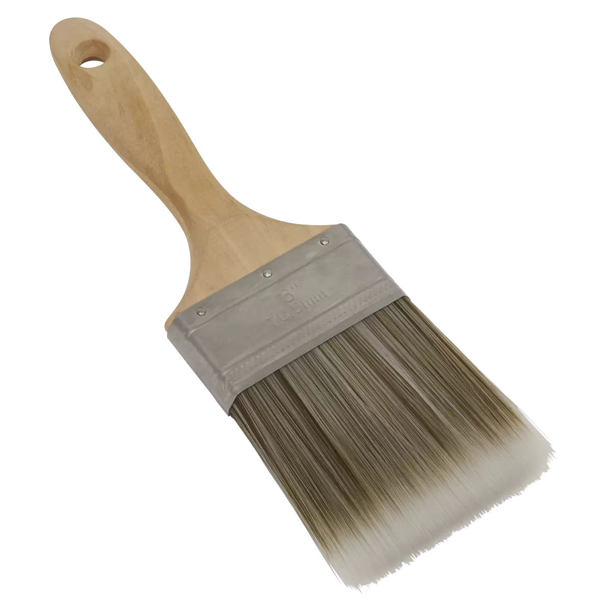 Sealey - SPBS76W - Wooden Handle Paint Brush 76mm