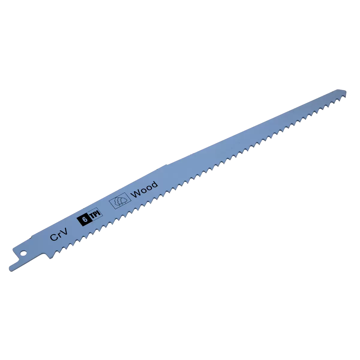 Sealey - SRBS911D - Reciprocating Saw Blade for Clean Wood 230mm 6tpi - Pack of 5