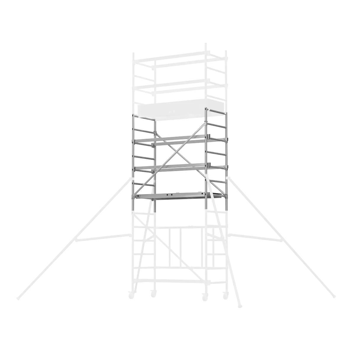 Sealey Platform Scaffold Tower Extension Pack 3