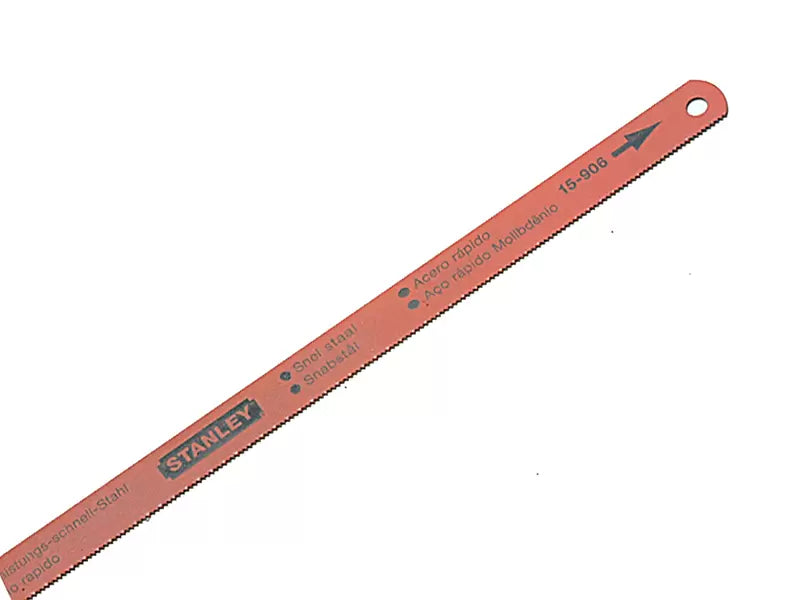 Stanley - STA015906 - High Speed Steel Molybdenum Hacksaw Blades 300mm (12in) x 24 TPI Pack 2