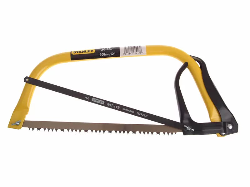 Stanley - STA120447 - Hack Bowsaw 300mm (12in) Plus Extra Hacksaw Blade