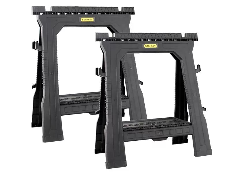 Stanley - STA170713 - Folding Sawhorses (Twin Pack)