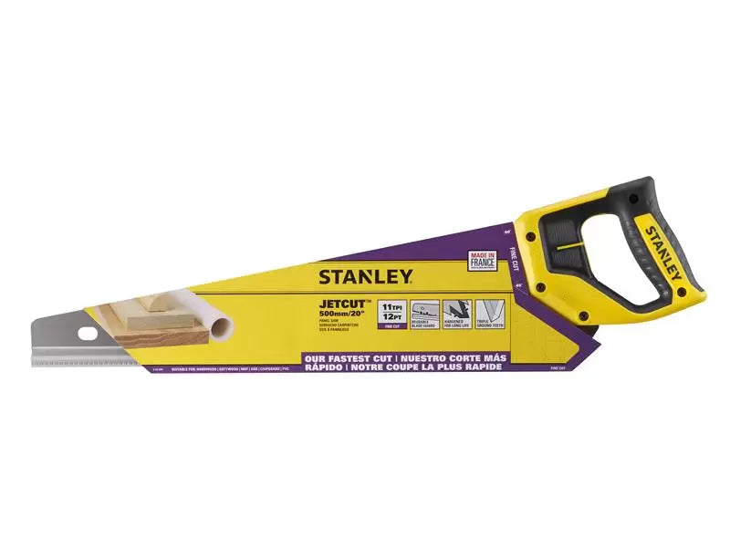 Stanley Jet Cut Fine Handsaw 500mm