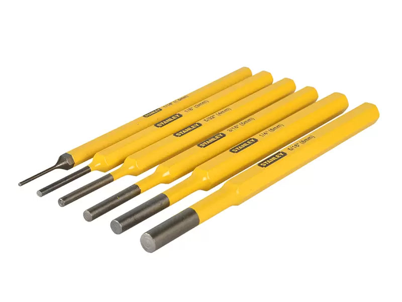 Stanley - STA418226 - Parallel Pin Punch Set, 6 Piece