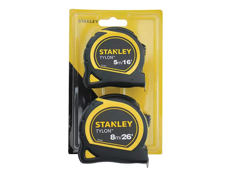 Stanley Tylon Tape Measure Twin Pack