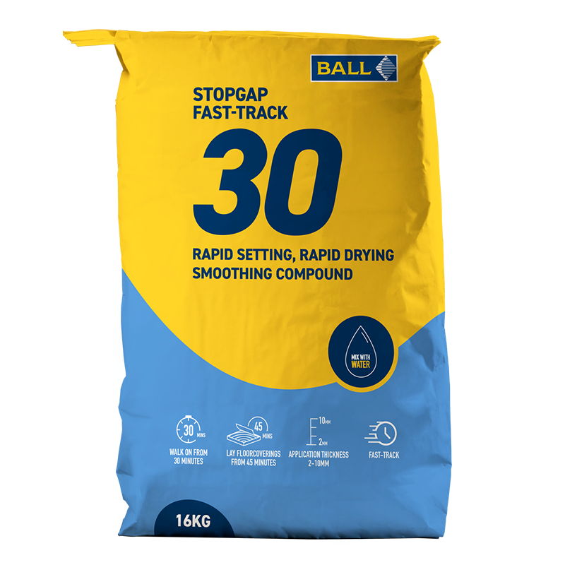 F. Ball STOPGAP FAST-TRACK 30 Rapid Setting Compound 16kg