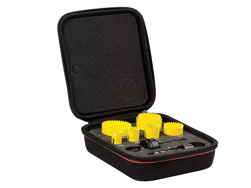 Stanley Fast Cut Bi Metal Plumbers Holesaw Kit 9 Piece