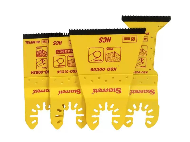 Stanley Oscillating Blade Set 4pc