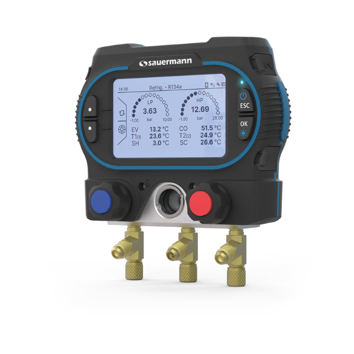 Sauermann Si-RM350 2-Way Digital Refrigeration Manifold