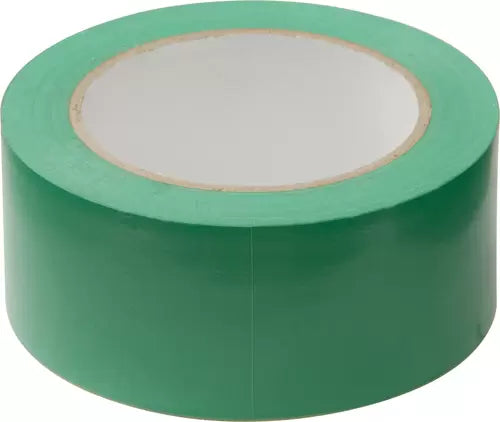 Workshop Warehouse TAPE42 Lane Marking Tape (Grn) 50 mm x 33 m