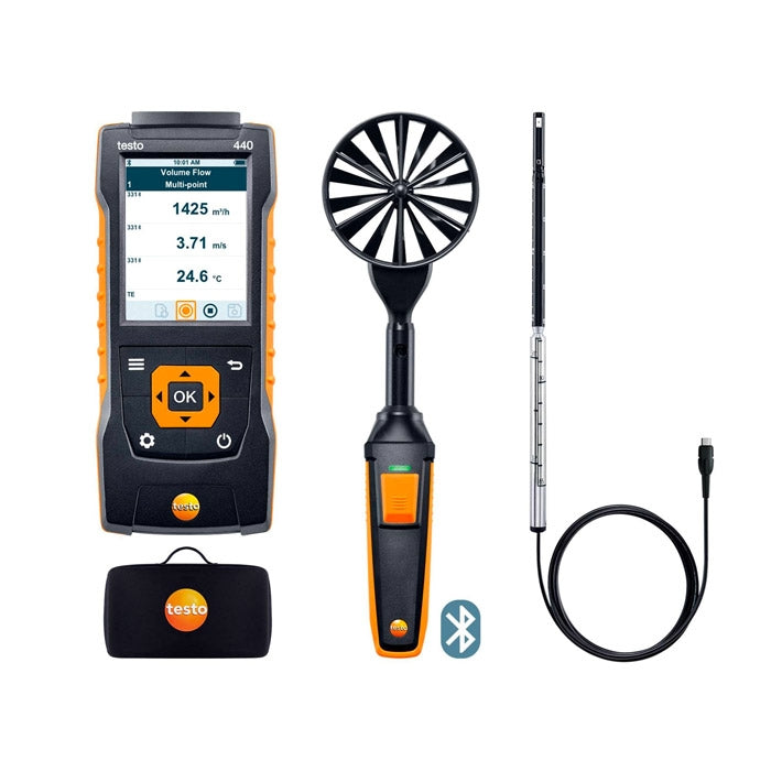 Testo 440 Air Flow Combo Kit 1