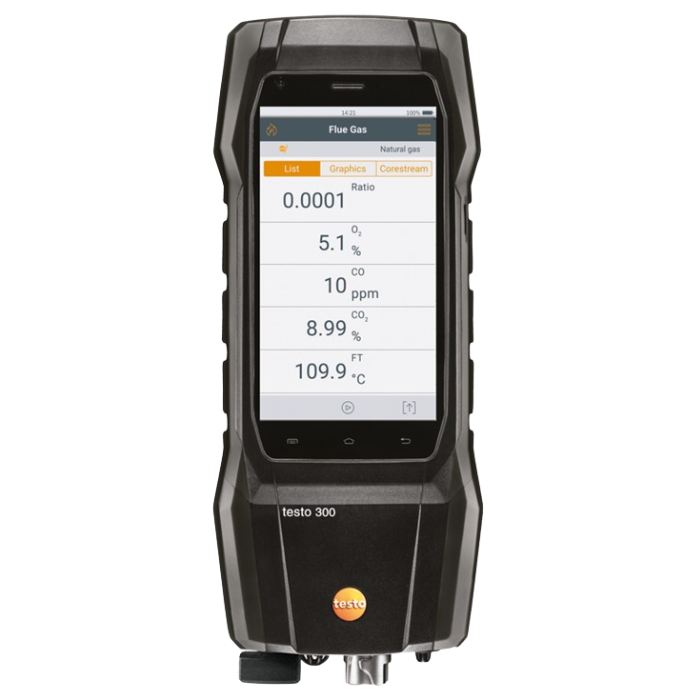 Testo 300+ Flue Gas Analyser