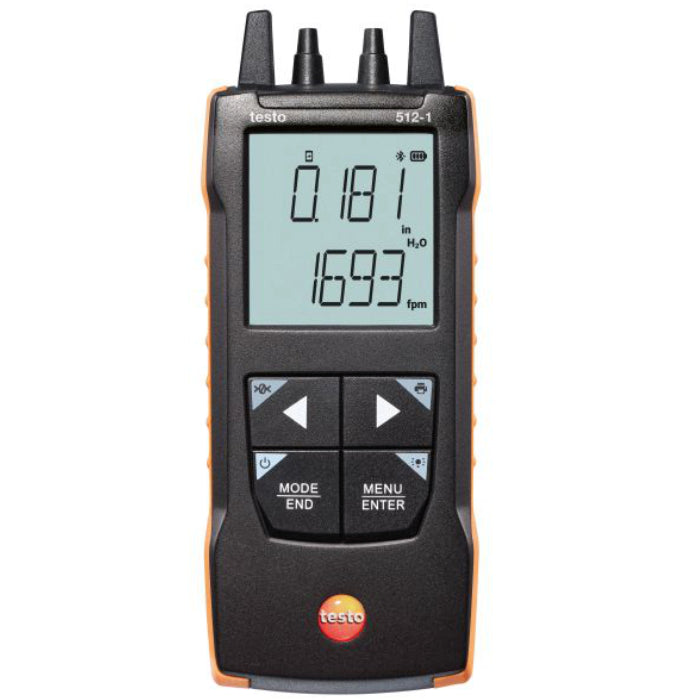Testo 512 Differential Pressure and Flow Meter