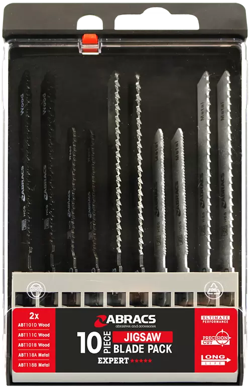 Jigsaw Blades Mixed Set 10pc