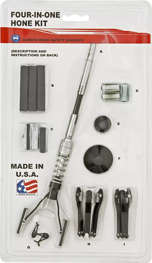 Workshop Warehouse TNH330 Four-in-one Hones Kit