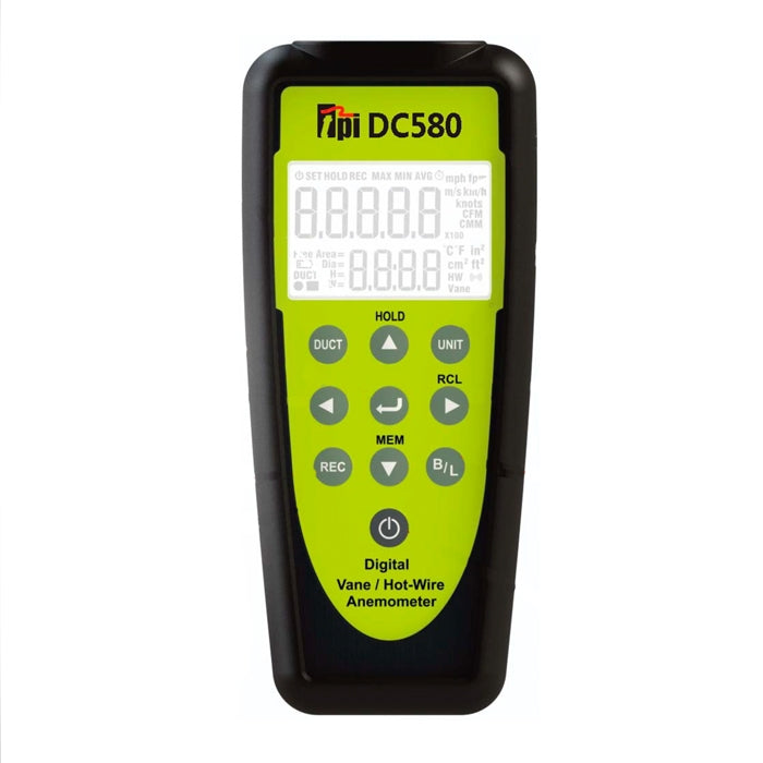 TPI DC580 Anemometer Kit