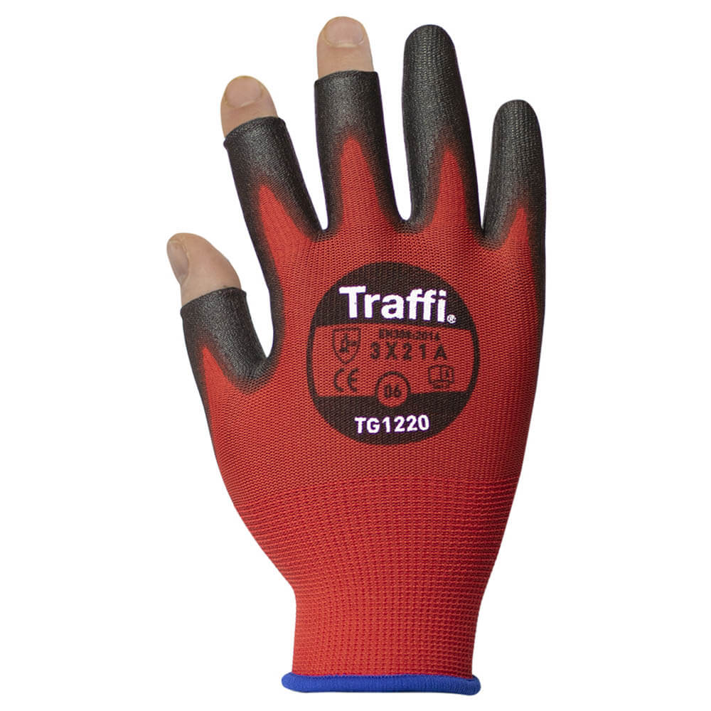 Traffi TG1220 PU Safety Gloves